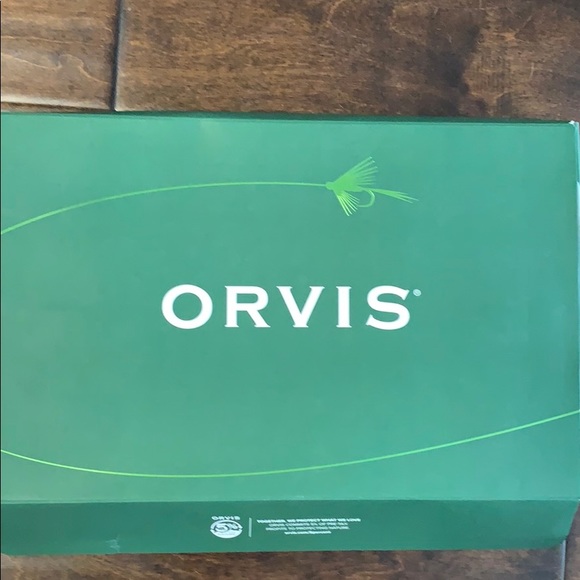 Never worn Men’s blue Orvis flannel - Picture 1 of 4